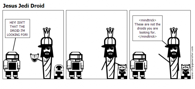 Jesus Jedi Droid
