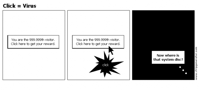 Click = Virus