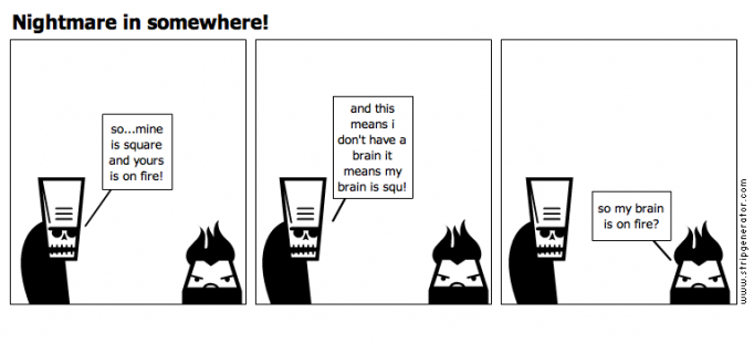 Nightmare in somewhere!
