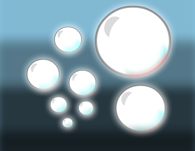 Easy life little bubble in the sea! I like it :)