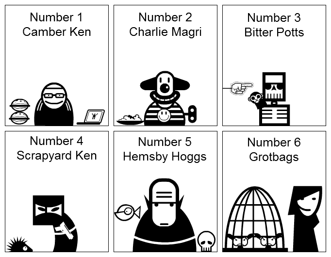 The Dirty Half Dozen