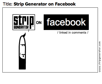 Strip Generator on Facebook