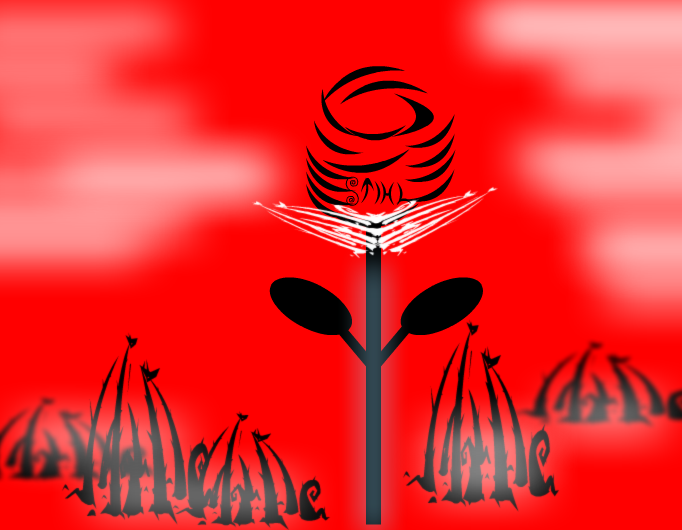 the red rose