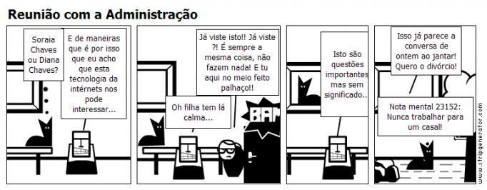 Reunião com a Administração