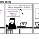 Be careful who you talk to online