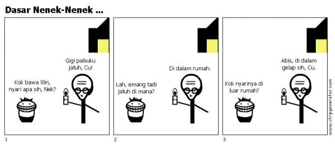 Dasar Nenek-Nenek ...