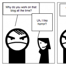 Blogging about Horror gives Mary great ideas!