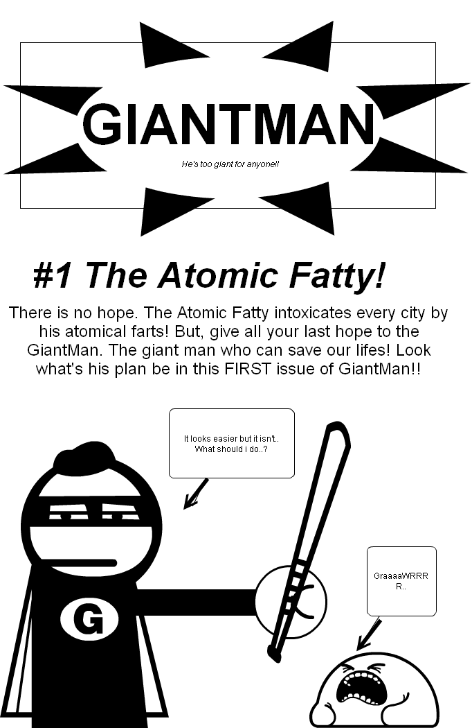 #1 GiantMan Front Cover (Coming Soon!)