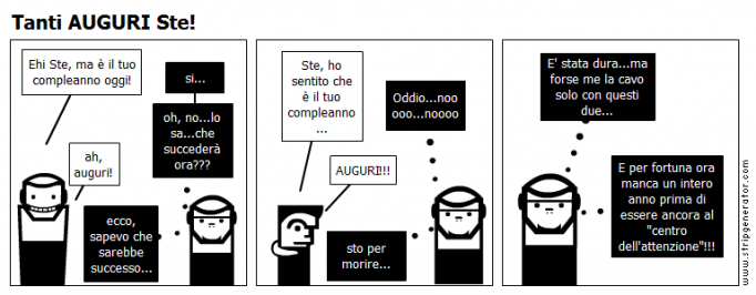 Tanti AUGURI Ste!