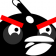 Angry bird black