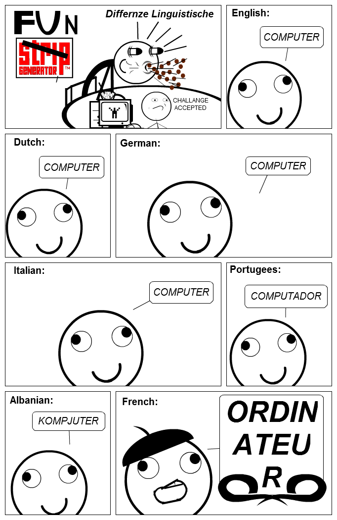 Fun + Meme Generator: Differnze Linguistische 2