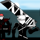 Completed look & Cloud's sword