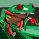 green tree frog