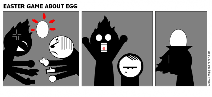 EASTER GAME ABOUT EGG