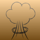 a cloud of a nuclear bomb