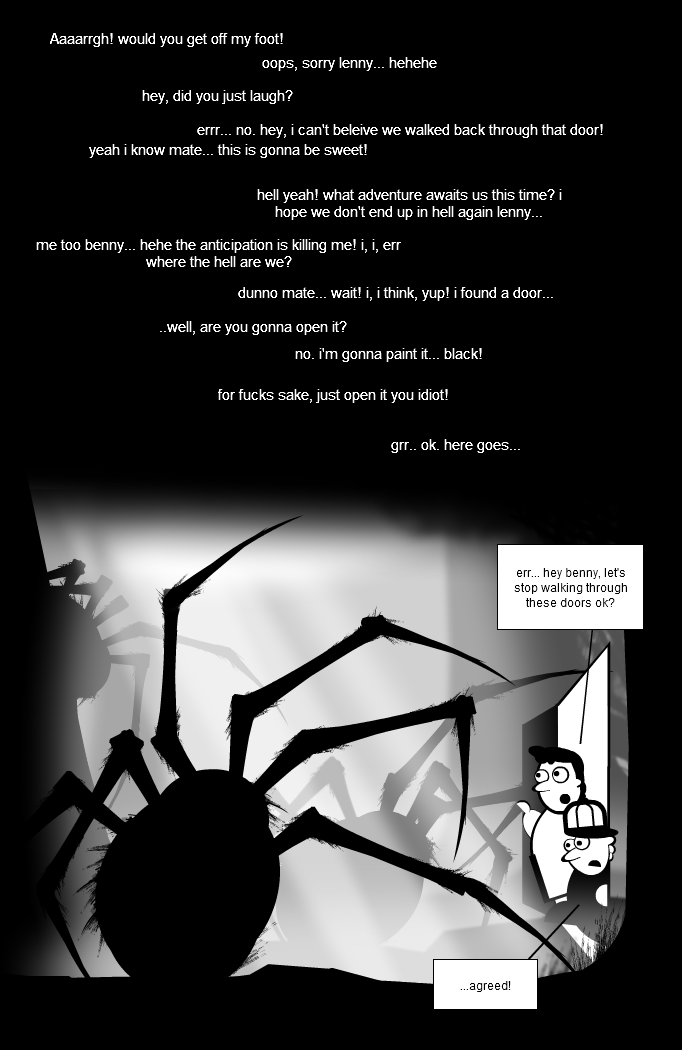Alone In The Woods_piss take