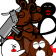 Animal group hug