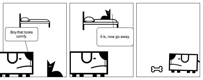 Asshole the cat.