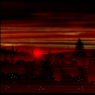 Red landscape