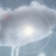 Sometimes the Sun is just behind of the clouds