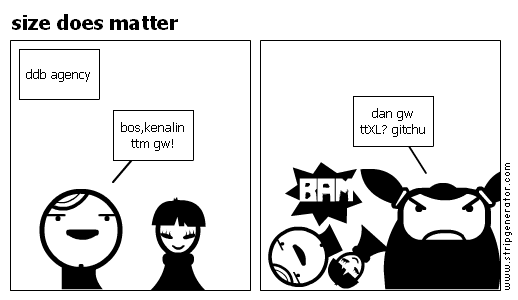 size does matter