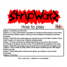 STRIP WARZ & Instructions