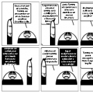 Phillip and Zack's comic strip