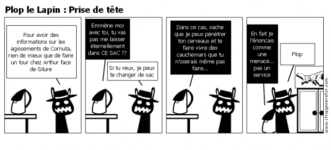 Plop le Lapin : Prise de tête