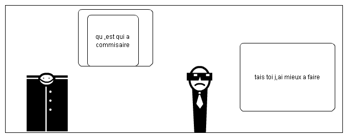 Un commissaire encombré