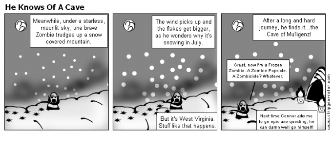 He Knows Of A Cave