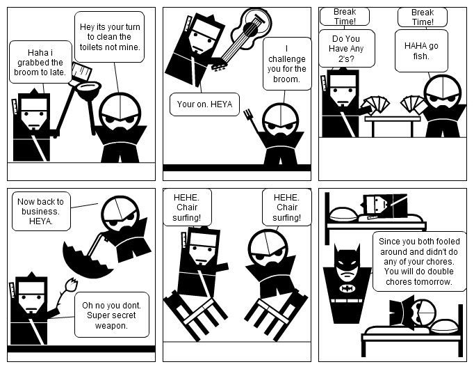 2 Boys Fight And Batman Settles Things.