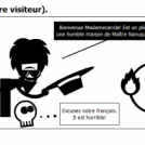 Visita Ilustre (illustre visiteur).