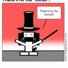 Thank's for the "minus"!