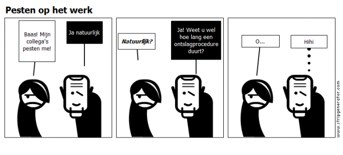 Pesten op het werk