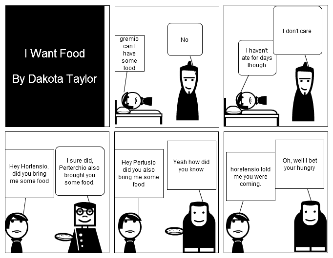 I want food