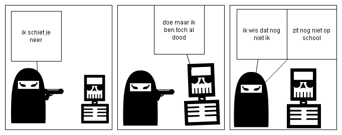het domme mannetje