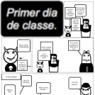 Primer dia de classe.