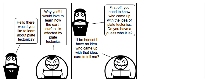Plate tectonics Comic