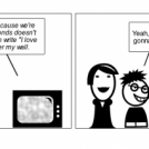 Watching TV