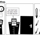 And I work in a Knife Shop.