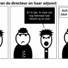 Laatste schooldagen van de directeur en haar adjun