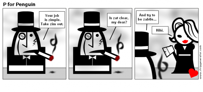 P for Penguin