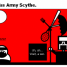 Swiss Army Scythe.