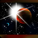 Gas Giant, Water-ice Moon