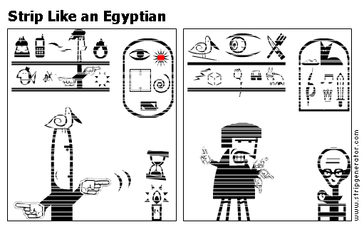 Strip Like an Egyptian