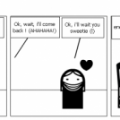 An evil joke.