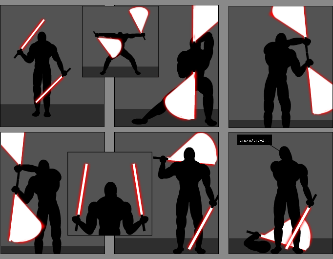 Lightsaber Training / Gag Contest entry