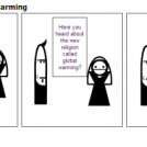 Saint Clod on global warming