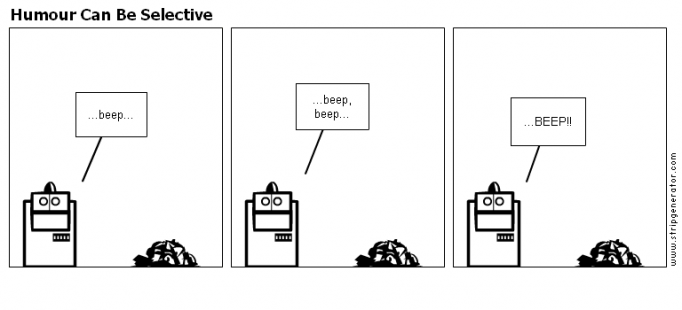 Humour Can Be Selective
