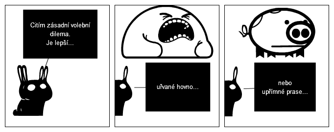 Volební otázka číslo 1
